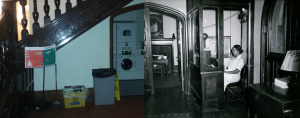 Under the Pembroke West Staircase: 2016 vs. the 1950s/60s